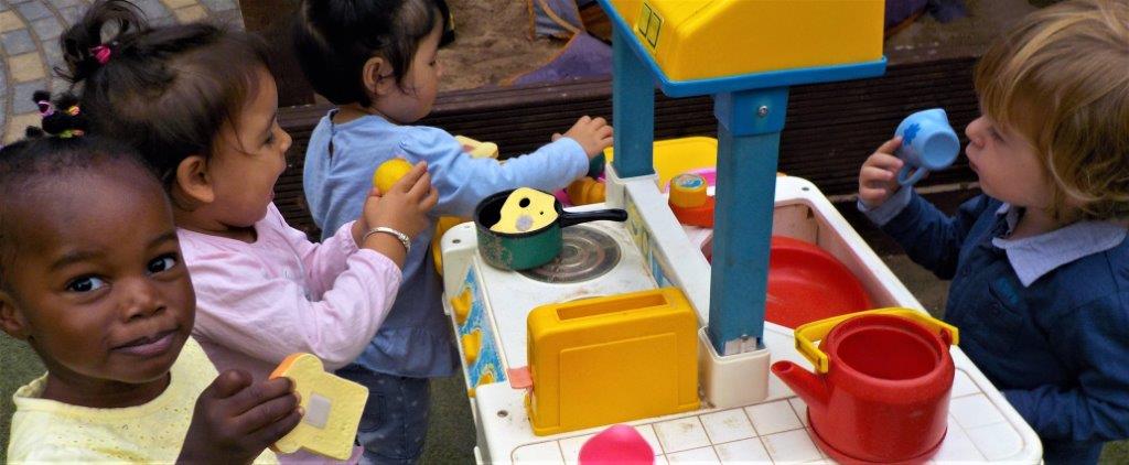 children playing