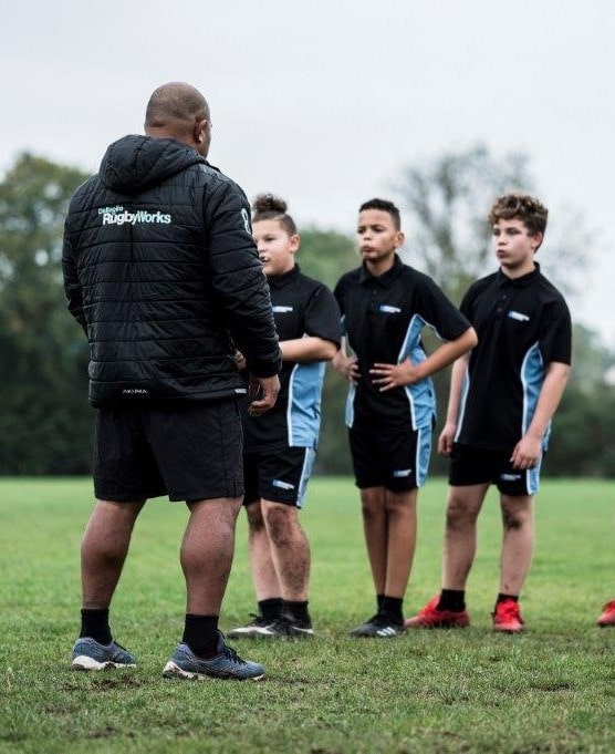 Rugby training